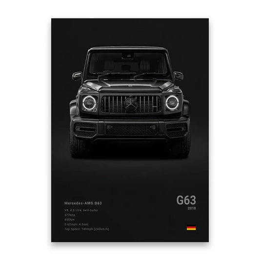 Famous Cars M5 918 GT3  Poster