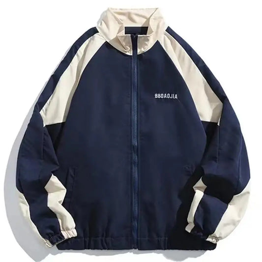 Coat Zipper Up Jacket Windbreaker Harajuku Thin